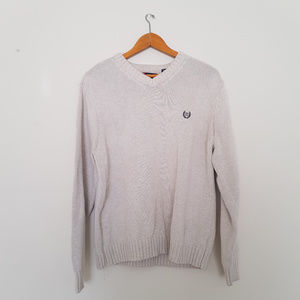 Vintage Chaps Ralph Lauren V-neck Knit Sweater